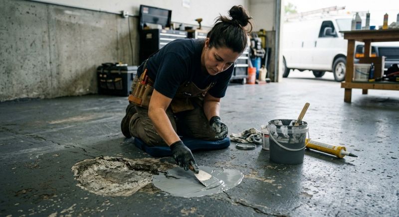 Basement Floor Epoxy Service in Raleigh, NC