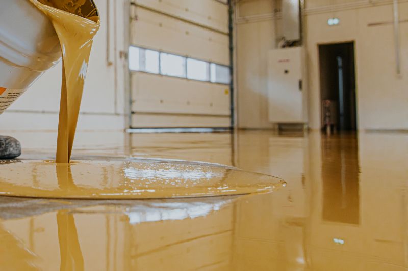 Epoxy Garage Flooring Installation in Loudoun County, VA