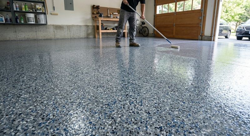 Residential Floor Coating in Annapolis, MD